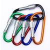 3/6PCS NO.5 Carabiner 7 Color Available Aluminum Alloy Carabiner Key Chain Speaker Hook Key Sorting Household Outdoor Gadget ZYF
