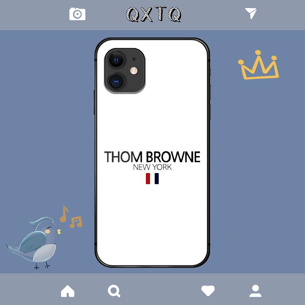 Thoms Fashion Brownes Brand Case For iPhone Samsung Galaxy Redmi Note S 17 16 15 14 13 20 24 25 54 Pro Max Ultra Fe Tempered Glass Cover