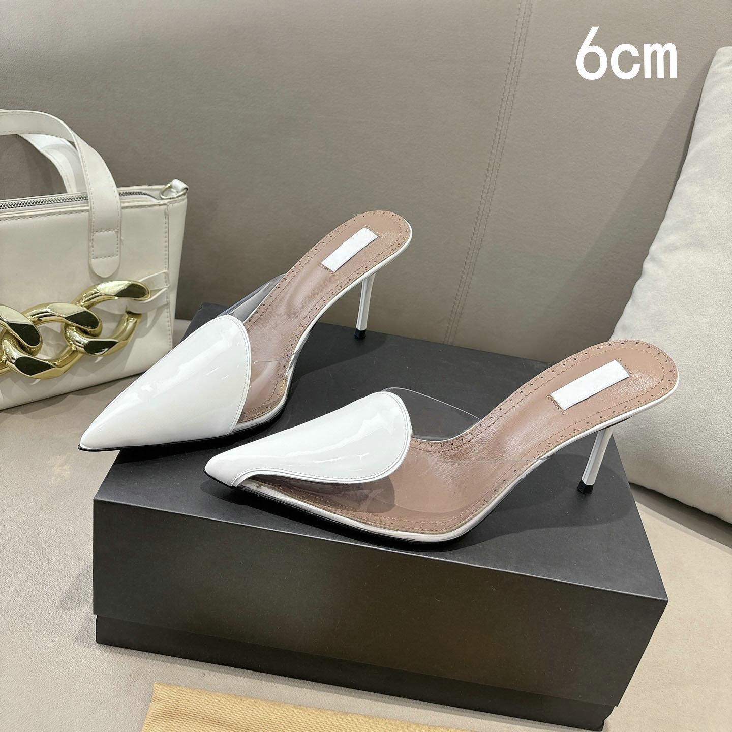 

Fashion 25 New French Asymmetrical Pointed-Toe Thin Heel High Heel Flip-Flops Women S Yin-Yang Shoes Exude A High-End Feel For Everyday 34