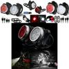 Usb Rechargeable Waterproof Ipx4 Bike Light Set For Safe Night Riding**