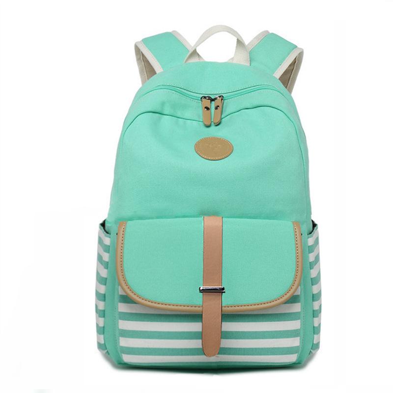 SUNBORLS New Backpack Female Casual School Bag Female Middle School Student Canvas Bag Female Mountaineering Bag Korean Style Ins
