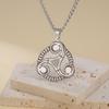 Antiker Keltischer Halskette Keltischer Knoten Triquetra Spirale Dreifaltigkeitsknoten Triskele Anhänger Halskette Keltischer Schmuck Geschenke für Frauen Männer