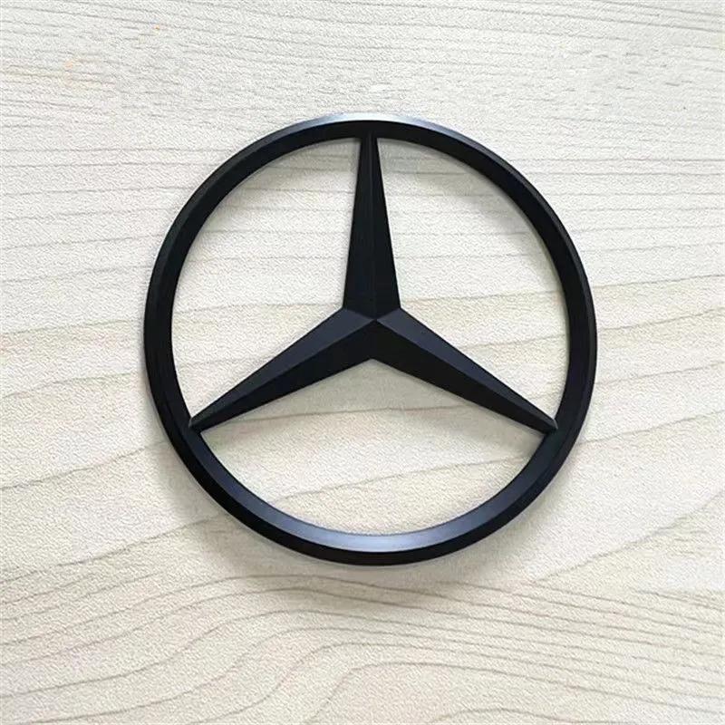 Nuovo 2025 Caldo 9cm ABS Decalcomania Posteriore per Auto Adesivo Emblema Bagagliaio per Mercedes Benz S320 W164 W203 W204 W168 C180 E320 A200 CLA CLK CLS M