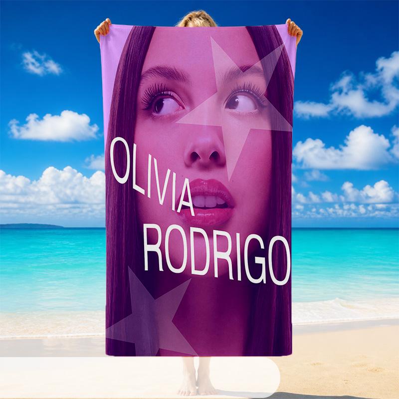 Olivia Rodrigo Beach Towel, Soft Large Absorbent Towel For Beach Swimming Pool Travel Vacation