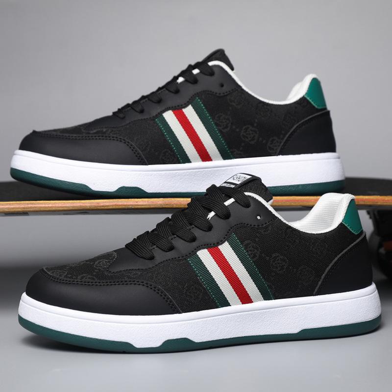 Canvas Men's Shoes 2024 New Low-top Casual Shoes Men's Trendy Shoes Versatile and Comfortable Outdoor Sports Board Shoes