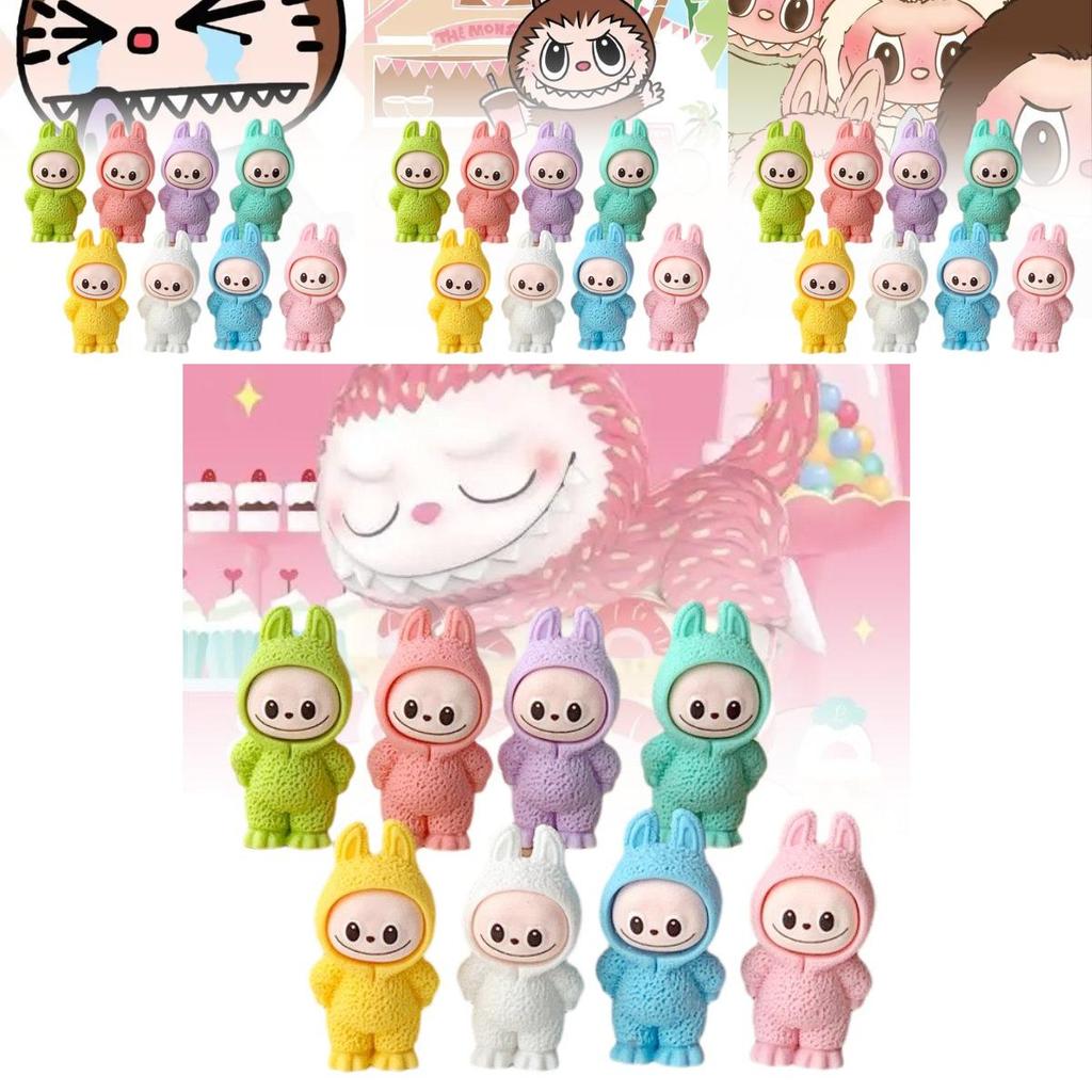 Adorable Rabbit Resin Figurine Cute Desk Decoration For Car And Home Use