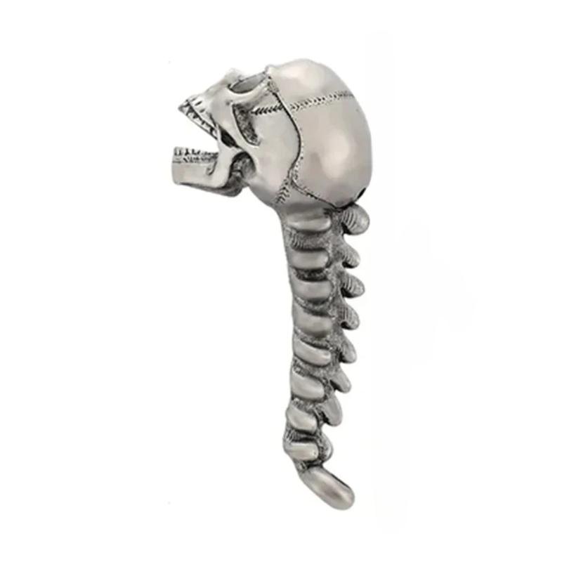 Creative Personality Alloy Skull Bottle Opener Halloween Funny Beer Can Opener Christmas Gift Thanksgiving Gift