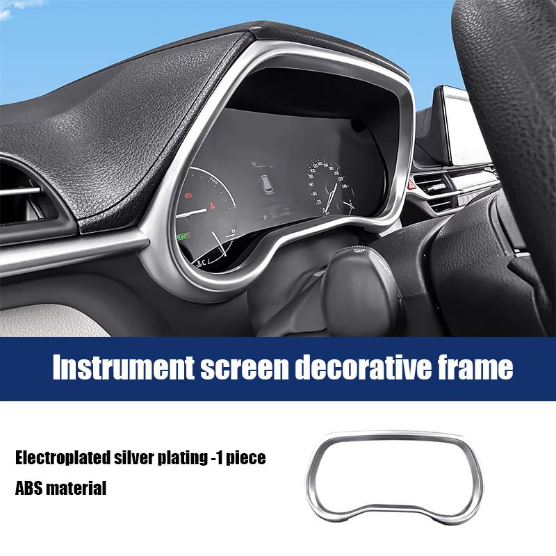 For Toyota Sienna XL40   2024 2025 Automotive central control dashboard decorative frame made of ABS material 7801