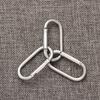 2/5/10pcs Safety Outdoor tool Alloy Aluminum Rings Camp Mountaineering Hook Travel Kit Climing Carabiner Buckle Keychain