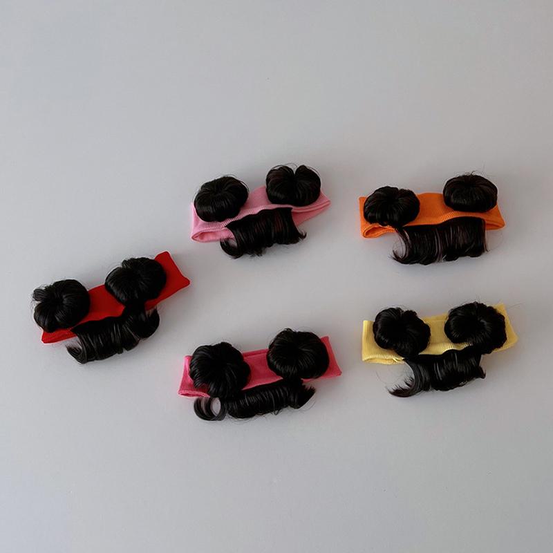 Girl Baby Children'S Fake Bangs Wig Hairband Bangs Chignons Daily Wear Bangs Cosplay Hairpieces Accessories