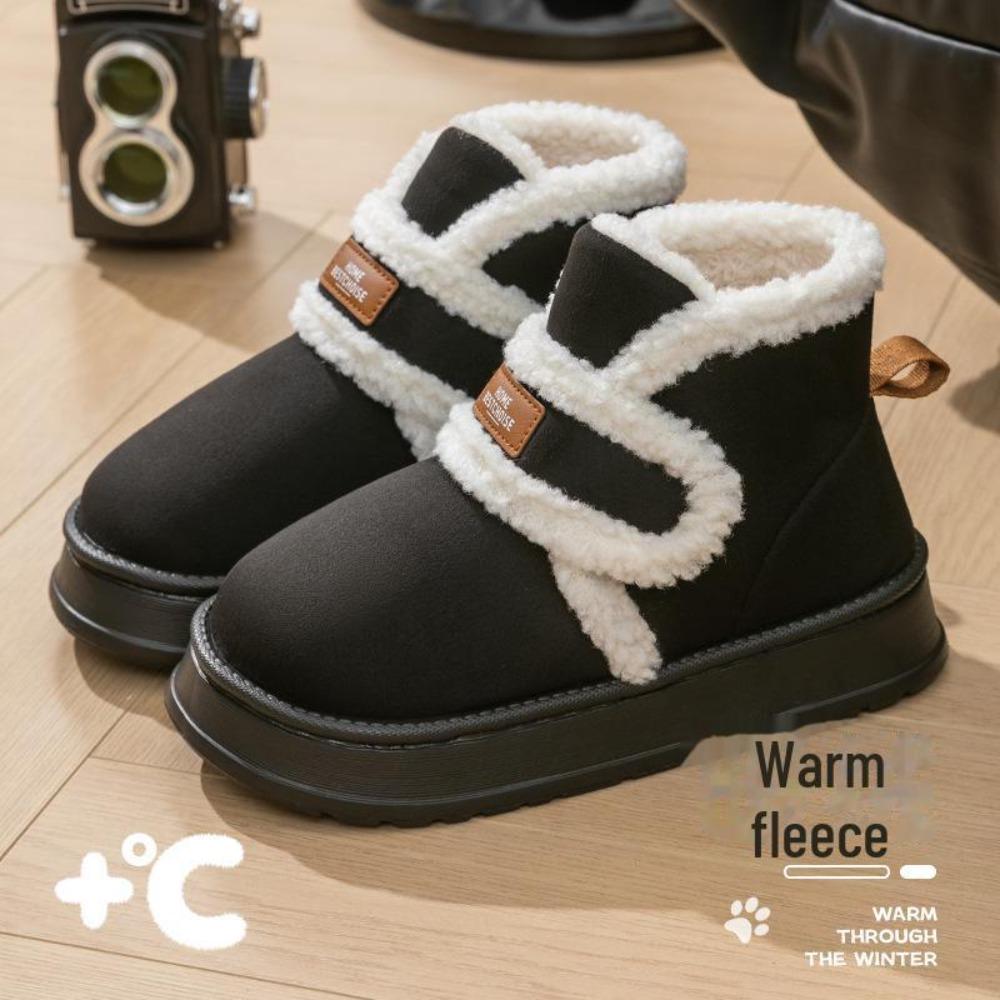 2025 New Women's Winter Snow Boots with Thickened Velvet Lining for Non-Slip, Warmth, and Comfort