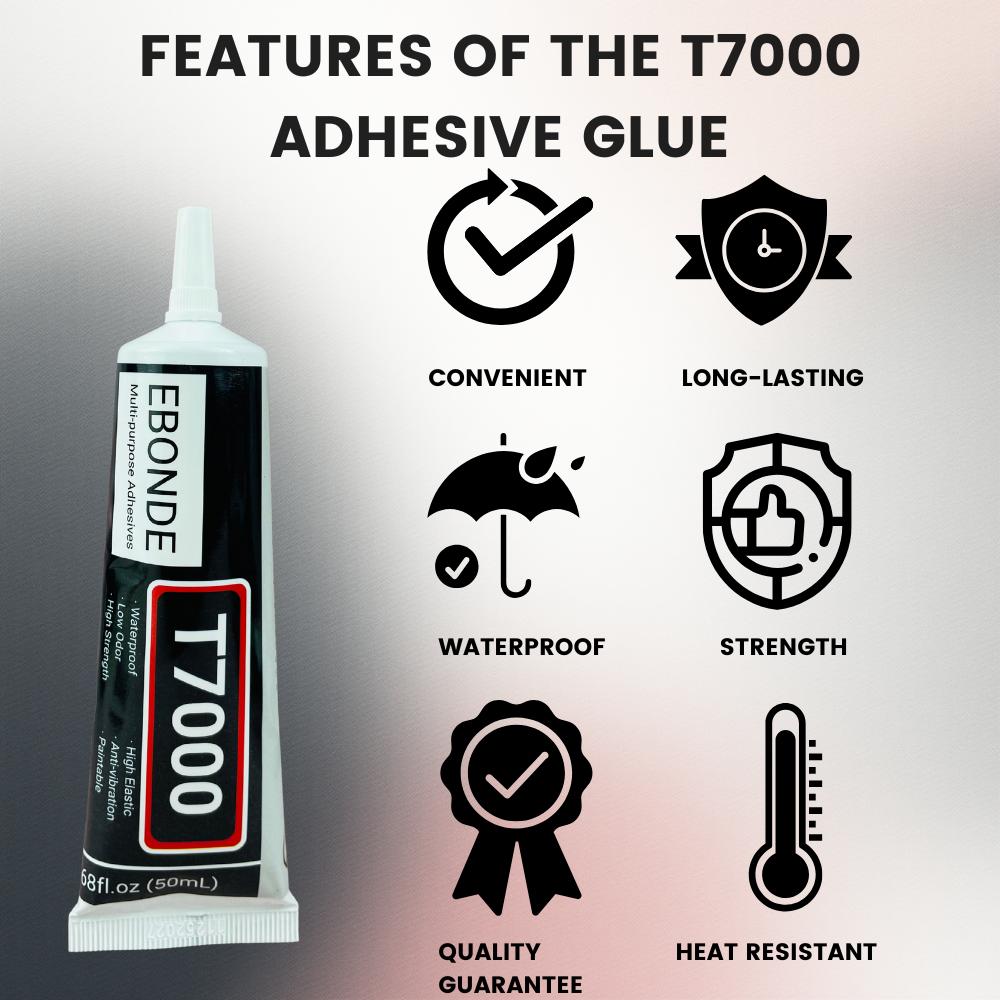 15/50/110mL B7000 Glue T7000 Adhesive Epoxy Resin Repair Cell Phone Touch Screen Liquid Glue Jewelry Craft Adhesive Glue