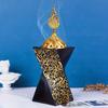 1 metal creative bedroom incense burner, diffuser, home decoration, yoga studio, camping, classic candlelight dinner prop