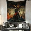 Elden Ring Wall Hanging Printed Fabric Blanket Decorative Tapestries for Bedroom Living Room Home Decor