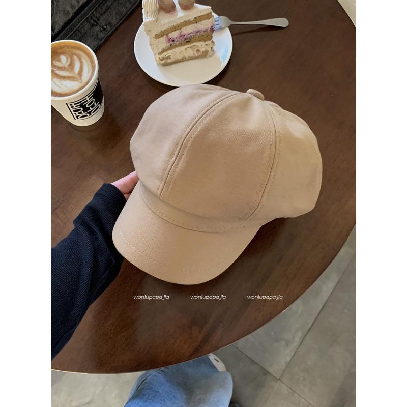 

Восьмиугольная шляпа женская зимняя трендовая марка осенне-зимняя шляпа британская ретро шляпа газетчика большой обхват головы берет мужской Regular code - men and women can bring (56-59CM)