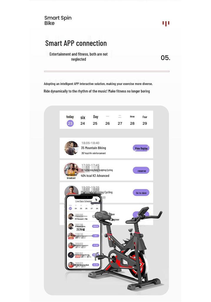 Shock-Absorbing Indoor Exercise Bike with Magnetic Control