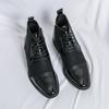 Hot Selling Men's Wedding Pointed Shoes Europe America Luxurious New Men's Business Dress Shoes Trendy Winter Chelsea Boots