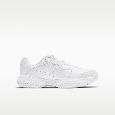 Nike Court Lite 2 White Metallic Silver (GS)