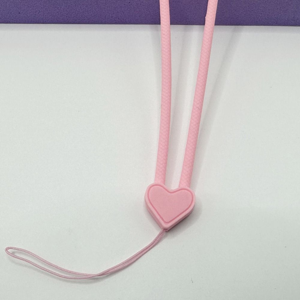 Short Rope Wrist Hand Strap Silicone Phone Hanging Rope Mobile Phone Strap  For Mobile Phone