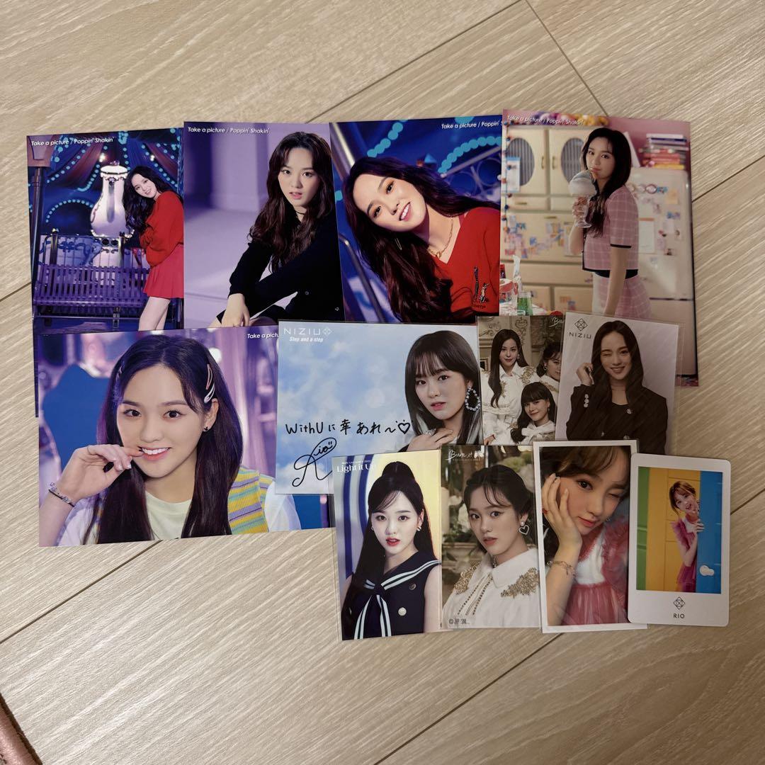 

[USED] NiziU Rio Rantoul Sticker Trading Card