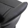 Relax Armchair with Footrest 360 degrees Swivel Relaxation Armchair with Reclining Backrest for TV