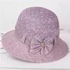 New Bucket Hat Middle-aged and Elderly Fashionable Elderly Spring and Autumn Summer Breathable Sunshade Big Edge Basin Hat Sunscreen Travel Hat