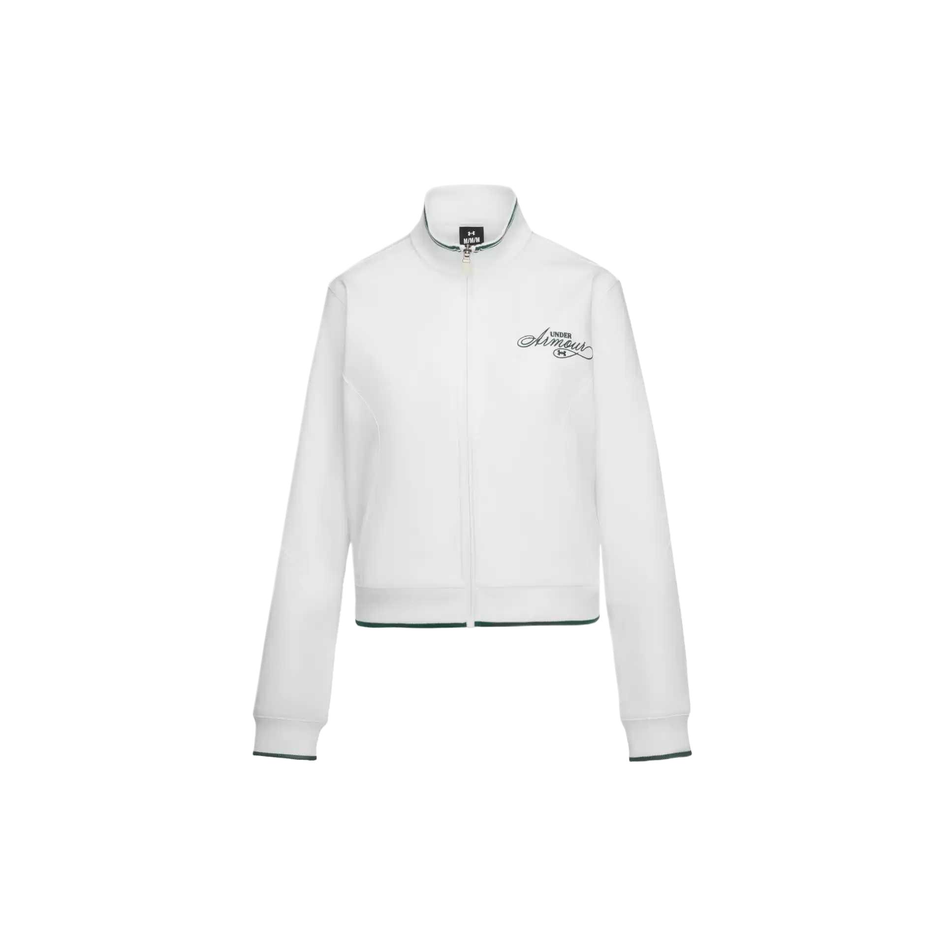 

Under Armour Solid Color Zip Neck Long Sleeve Jacket Women jackets 6014344-100 XL