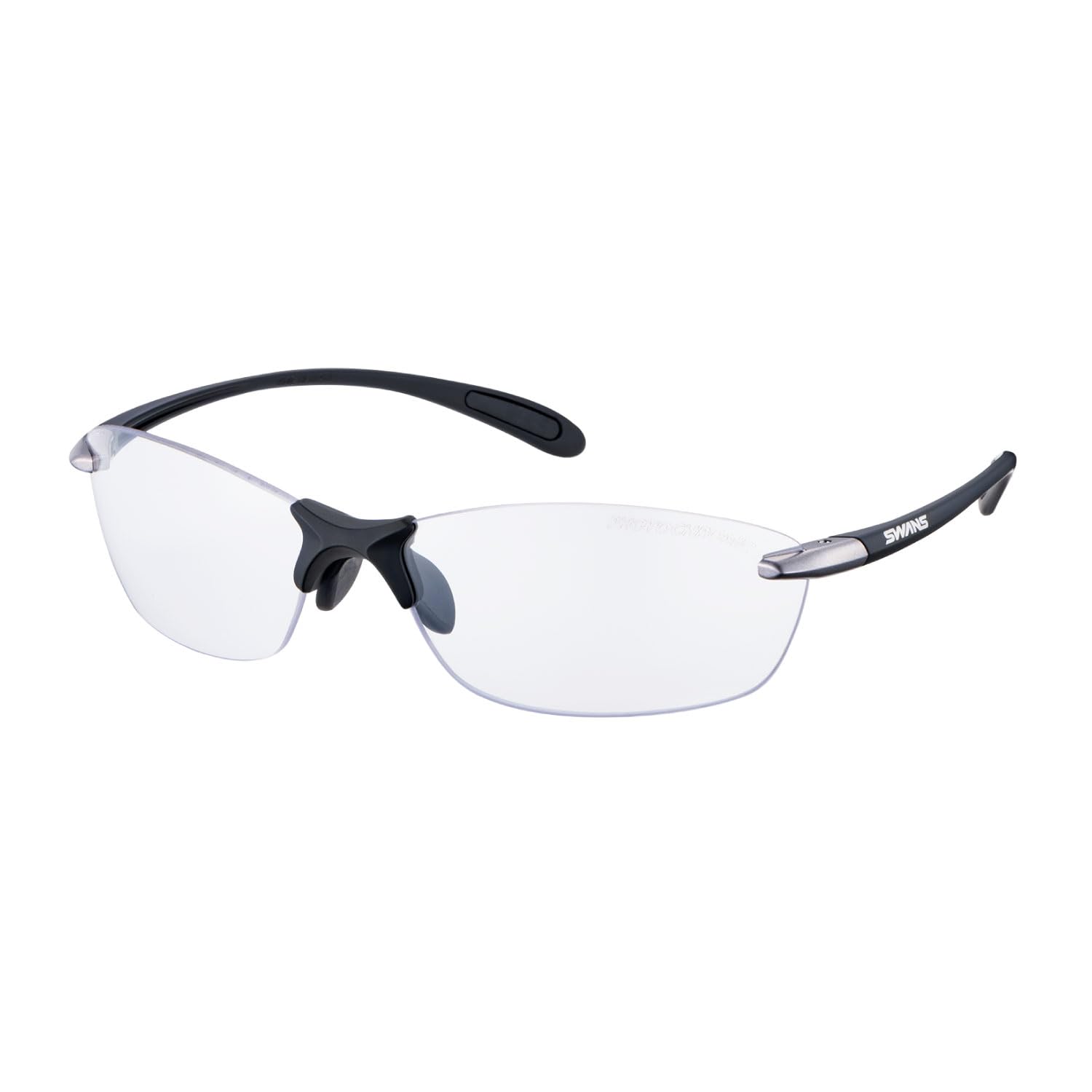 sports changes color with UV usable at photochromic clear to Airless [SWANS] Japanese-made sunglasses, outdoor, photochromic, light, night,