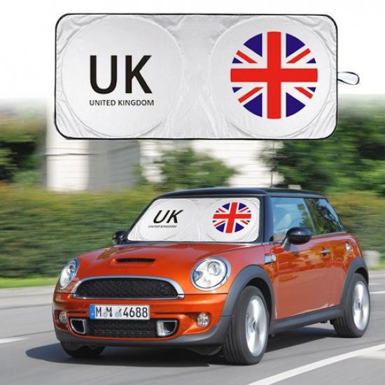 For Mini Cooper Accessories Car Windshield Sun Shade Union Jack Heat Block Cover