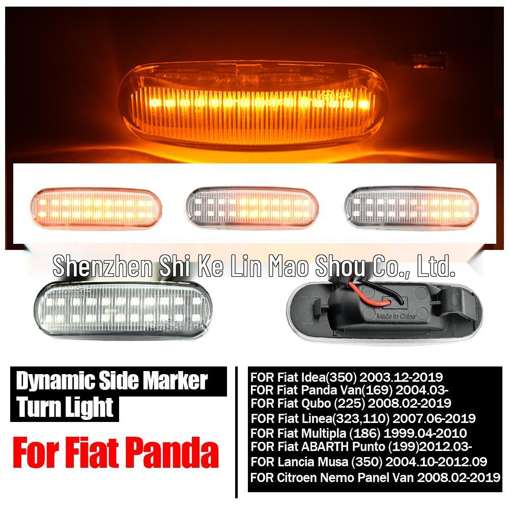 Fiat Panda Peugeot Citroen LED Sequential Side Fender Turn Signals