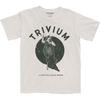 Herren Trivium Mondgöttin Slim Fit T-Shirt Groß Natur