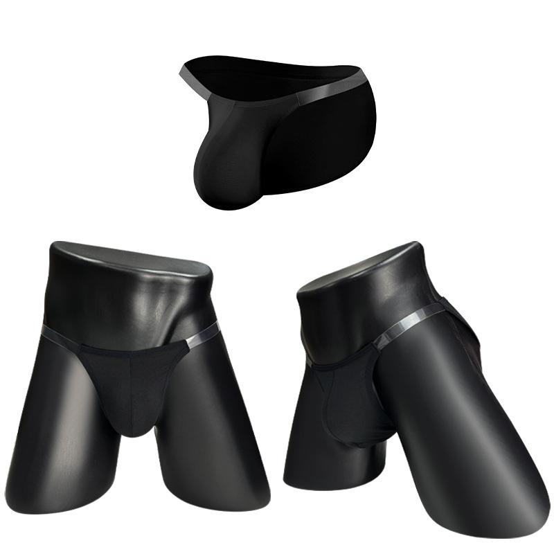Men Erotic Clothing Mens Briefs Seamless Modal Quick Drying Breathable Transparent Ultra-thin Underpants Low Rise Briefs Soft Underwear Exotic Lingeri