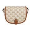 Folco Classic Monogram Print Messenger Bag Women Bags Candy-Color White 191502BZJ-01BC