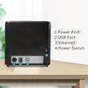 Xinye T80Q 80mm Multi-Port POS Printer with Auto Cutter for Kitchens