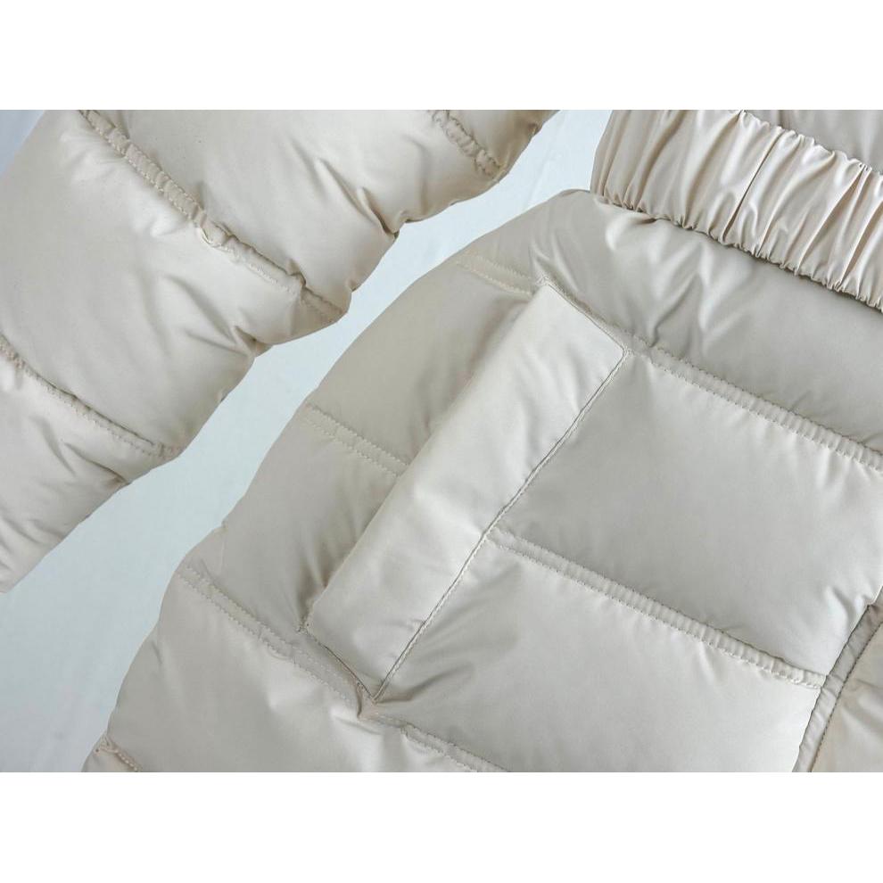 Winter Langes Mädchenjacke Einfarbige Dicke Warme Windjacke Mantel für 5-12J Teenager Mädchen Daunen Schneeanzug