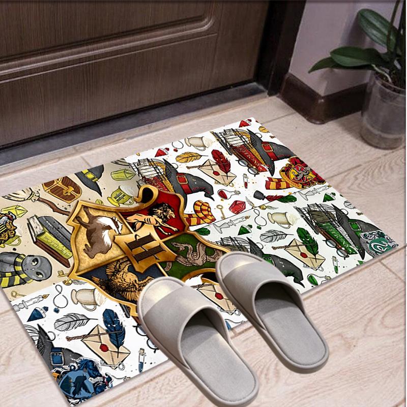 Harry Potter Pattern Rug, Indoor/Outdoor Mat, for Picnic, Gameroom, Bedroom, Office, Living Room, Home Decor Carpet, Birthday Gift
