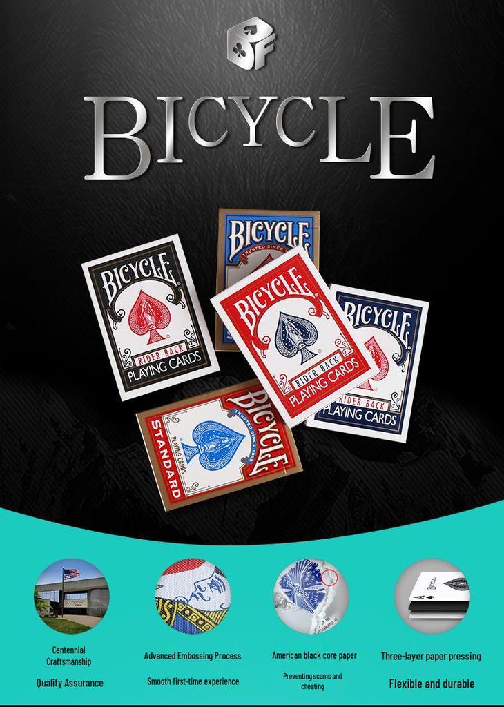 USA Bicycle Playing Cards 808 Old Version - Creative Flourishes Edition