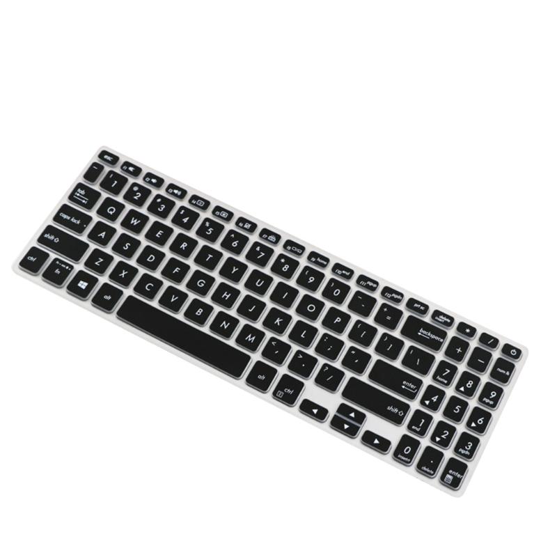 Silicone Keyboards Protectors for FL8700F S530UN Laptop Dust and Spill Resistant Semi Transparents
