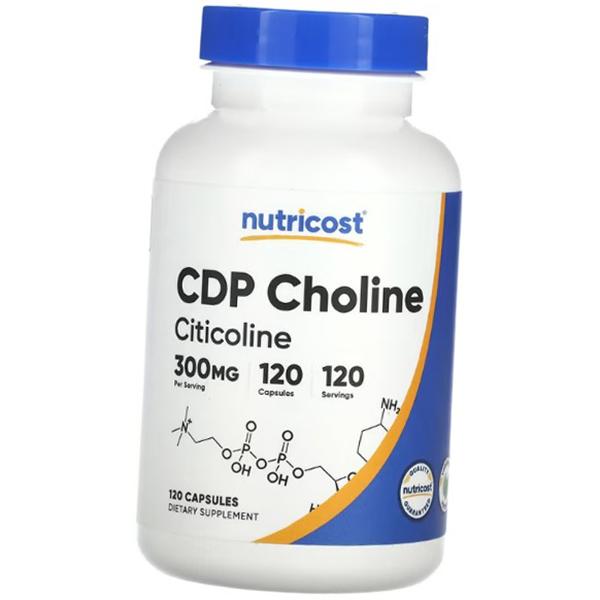 Choline, Citicoline, CDP Choline (Citicoline) 300, Nutricost (36647075)