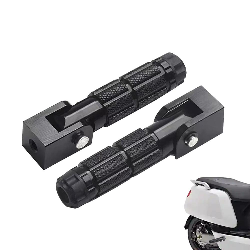 

Подножки для мотоцикла Precision алюминиевый сплав Подножки для мотоцикла Противоскользящие многофункциональные складные подставки для ног Высокая прочность чёрный