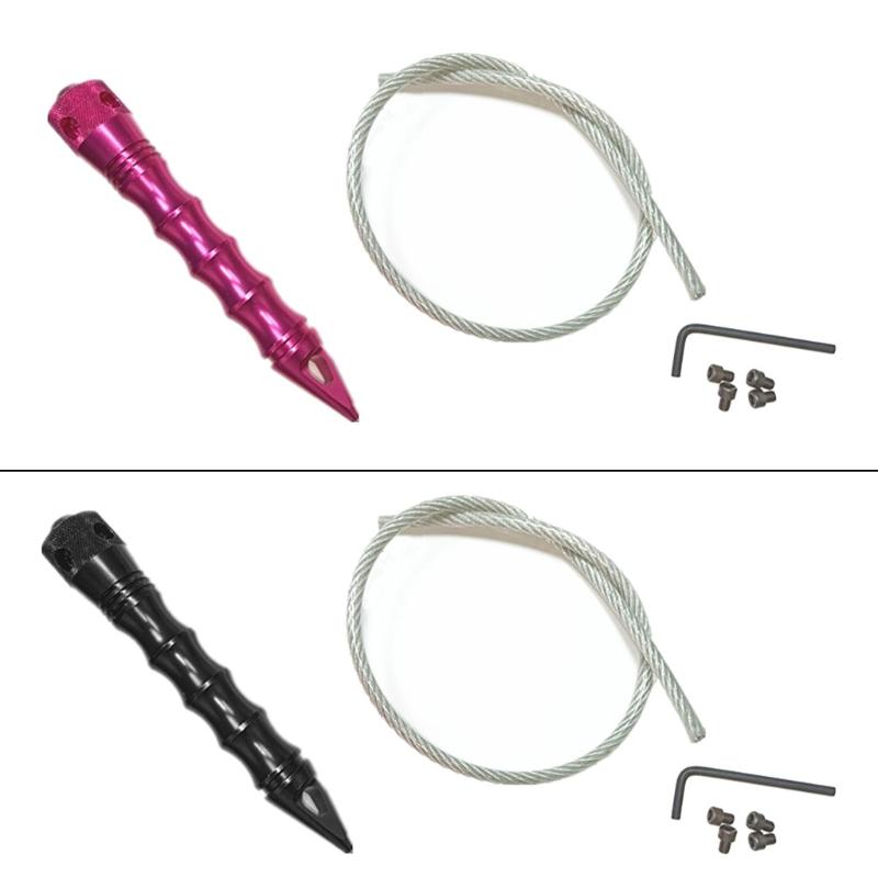 1Pc Car Essential Emergency Window Breaker Whip Hardened Window Breaker Auto Survival Escape Safety Hammer Defense Self Tool