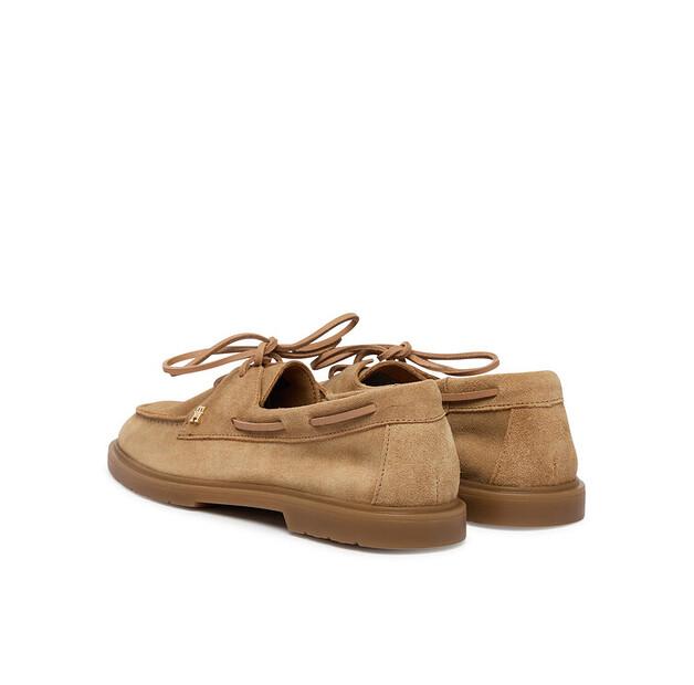 Полуботинки Tommy Hilfiger Light Suede Boat Shoe