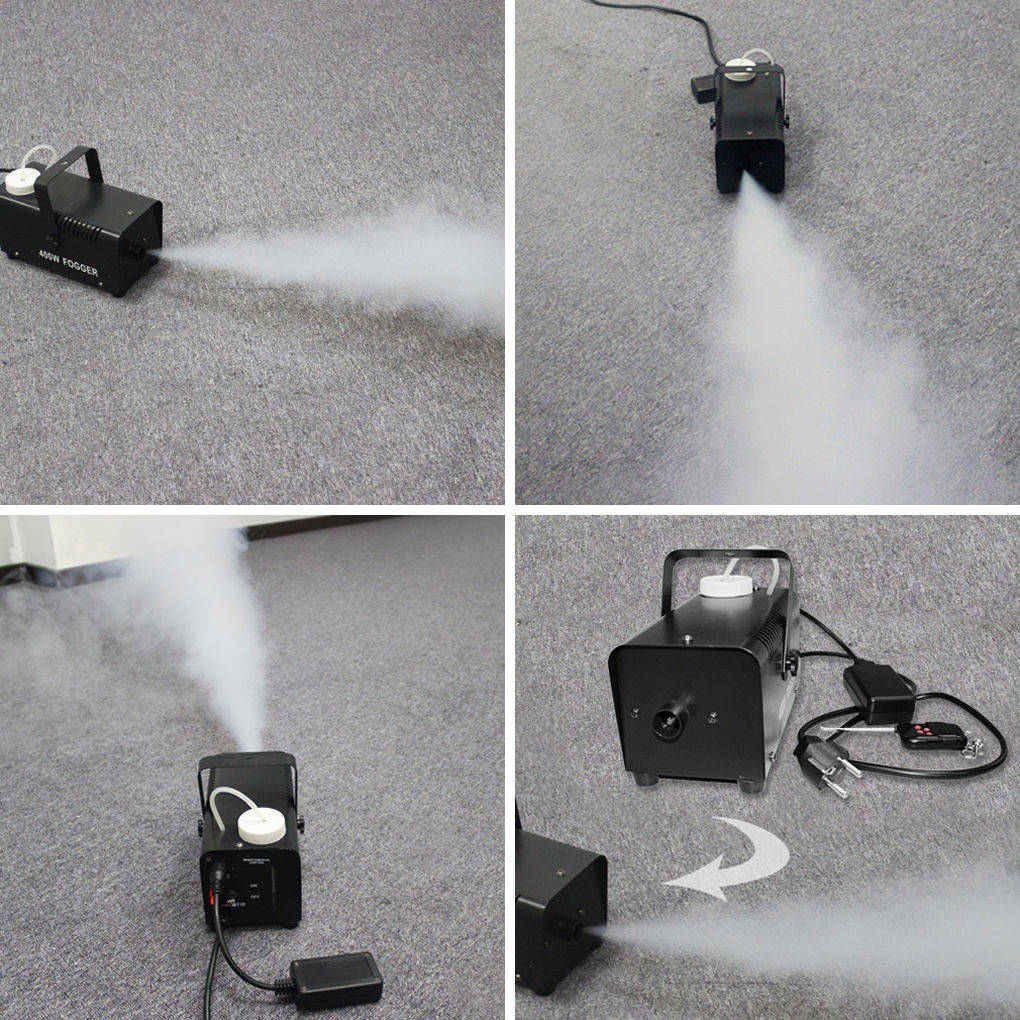 400W Portable Fog Machine: Remote-Controlled Atomizer for Weddings & Stage Performances