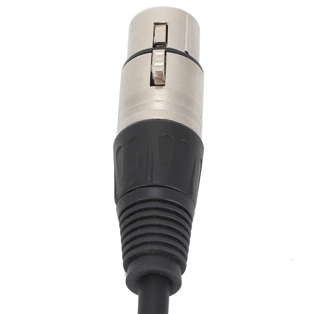 1m/3.3ft Microphone Cable 3Pin XLR Male to 3Pin XLR Female Male to Female Cable  for Speakers