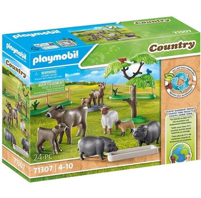 Juguete de construcción de plástico Playmobil 71307 Mascotas
