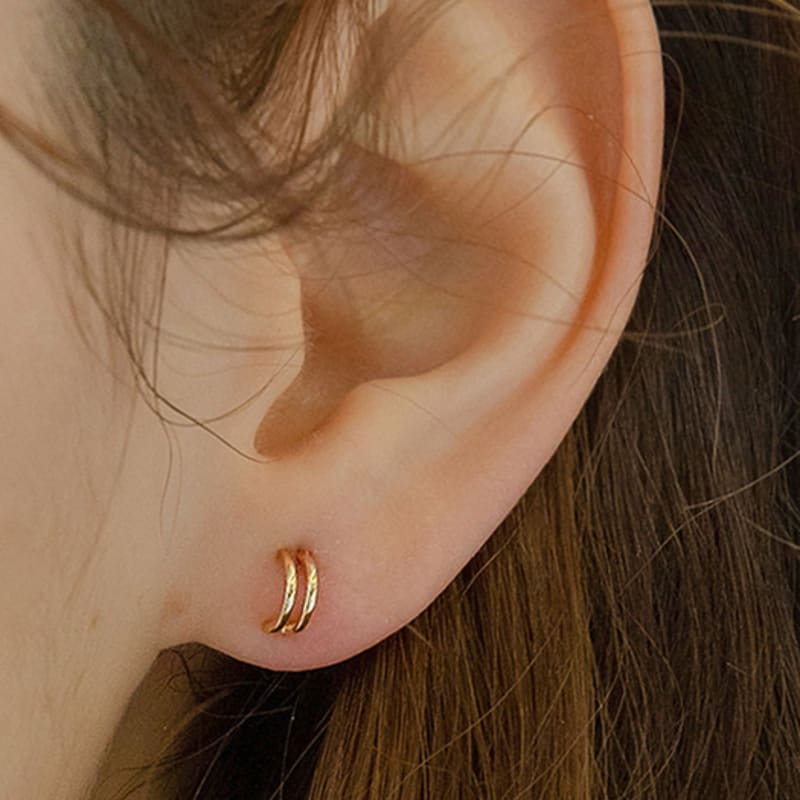GETMEBLING [14k Gold] Level Earring