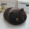Soft Toy for Toddlers Cute Cat Stuffed Animal Toy, 7.8" Realistic Kitten Plushies, PP Cotton Filled Companion Plush Doll, Birthday Gifts Kids