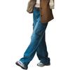 Blugi Lărgi Bumbac Stil Workwear cu Imprimeu Floral MLB New York Yankees Femei jeans 3FDPM0444-50INS