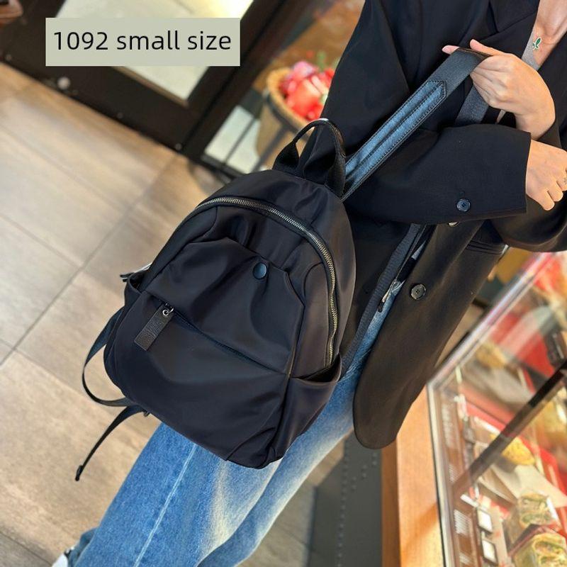 

Travel Women s Fashion Oxford Nylon Work Clothing Backpack Apricot Gray small size