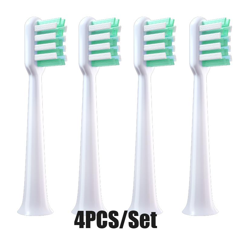 

4 шт./компл. BEI Clean подходит для насадки зубной щетки для ухода за полостью рта C1 S7 зелёный